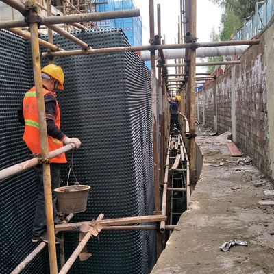 40-60 кг объем Зелёная крыша Hdpe твердое композитное пластмассовое дренажное листовки доска Мат для гостиницы
