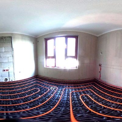 Подпольная труба Pex Вода Подпольная система отопления Полные панели