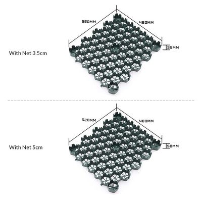 Hdpe Interlock Plastic Paver Grid для защиты газона 4 Количество на квадратный метр