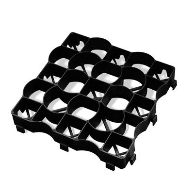333x333x50мм Пластиковая газона газоночная решетка HDPE Лошадиный подъездная решетка