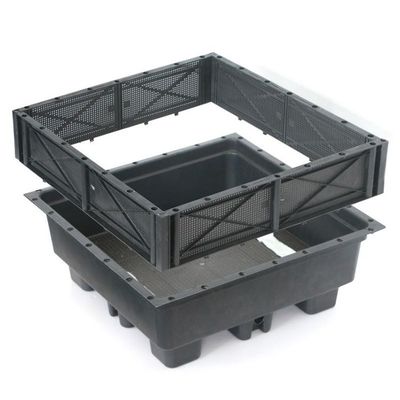 Экологически чистый Sedum Green Roof Modular Tray System для посадки цветов и овощей