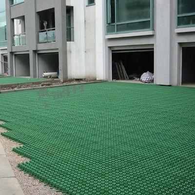 Зелёные проницаемые сетки дорожного покрытия из HDPE для легкой установки на дорожке подъезда