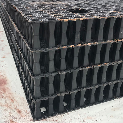 Экологически чистый материал HDPE Система сбора дождевой воды для проникновения ливневой воды