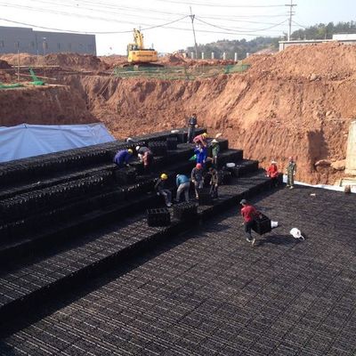 HDPE-материал типа подпольные резервуары для удержания дождевой воды системы очистки